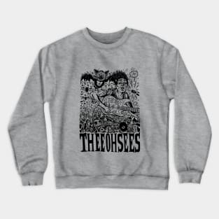 Thee oh sees Help Crewneck Sweatshirt